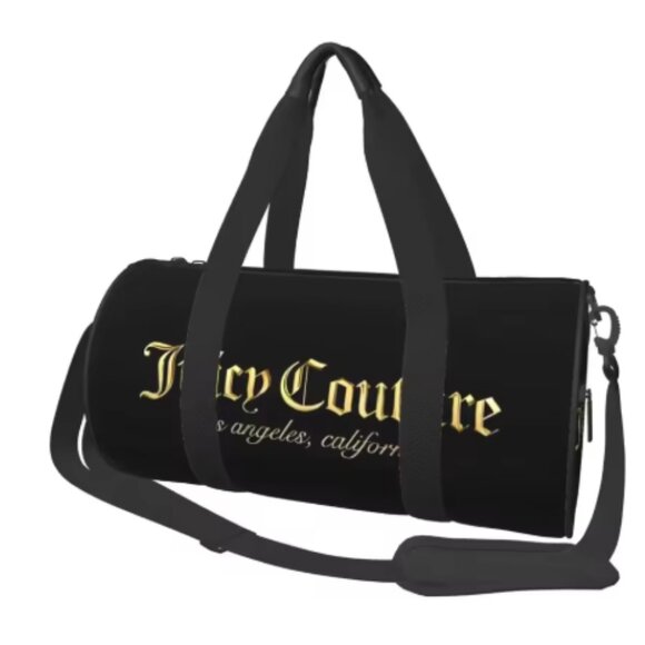 Juicy-Couture-Style Weekend Gym Yoga Luggage Bag - Picture 1 of 3